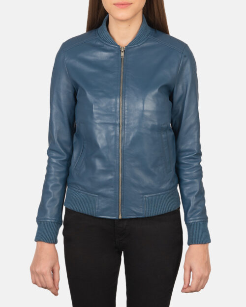 Nautical Blue Bomber Jacket